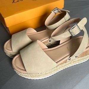 Taupe Sandals
